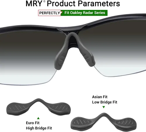 Miniatura 2 de Mryok Almohadilla nasal de repuesto para gafas de sol Oakley Radar Path EV RadarLock