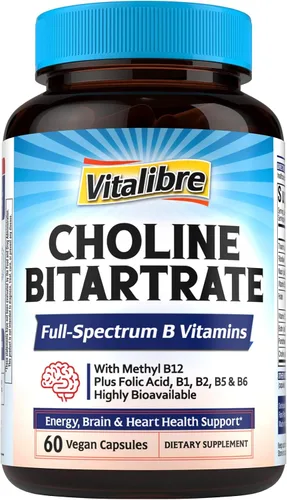 Miniatura 3 de Péptidos de colágeno multi en polvo y suplementos de bitartrato de colina