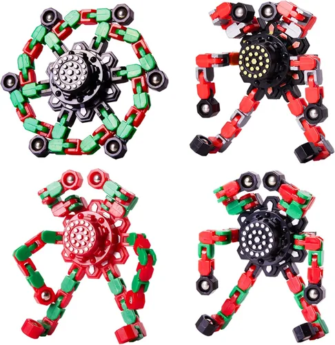 Miniatura 15 de Gokeey Fidget Spinners 8 piezas para niños y adultos, juguetes sensoriales para aliviar el estrés para niños y niñas, giroscopios de punta de dedo