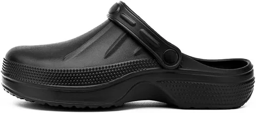 Miniatura 4 de Zapatos de chef unisex antideslizantes para trabajo, impermeables, con puntera cerrada, zuecos de cocina, restaurante, servicio de alimentos