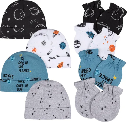 Miniatura 8 de Gerber Conjuntos unisex de gorro y manoplas para bebé
