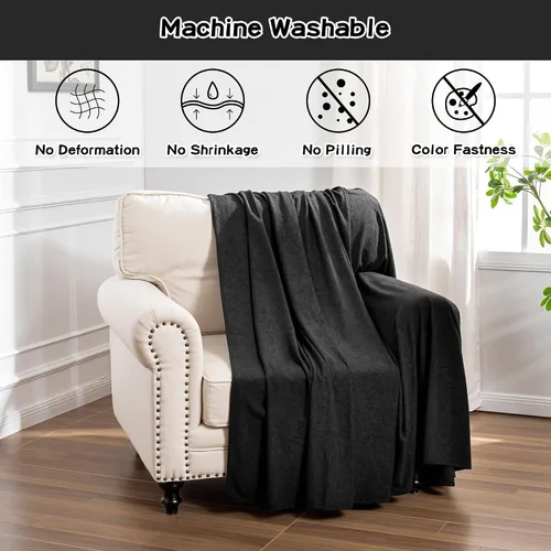 Miniatura 3 de MEETSKY Funda para silla reclinable, a prueba de arañazos, para gatos, fundas de sofá de gran tamaño, lavable para sofá individual, funda suave