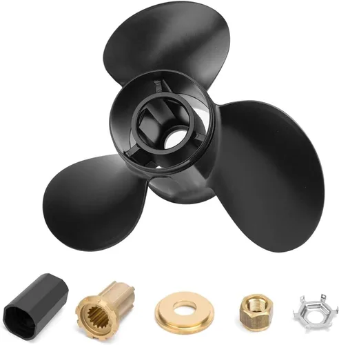 Hélice de barco mejorada de 14 1/2 x 19 paso 48-832830A45 compatible con motores fueraborda Mercruiser Alpha One 135-300 Hp, hélice mercruiser 3.0