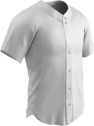 Miniatura 4 de Champro Camiseta de béisbol de media manga con botón completo para hombre