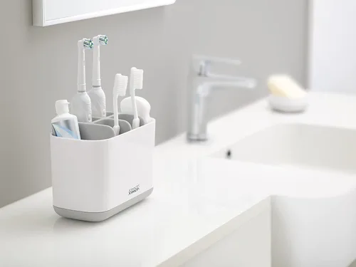 Miniatura 6 de Portacepillos de dientes gris claro grande EasyStore™