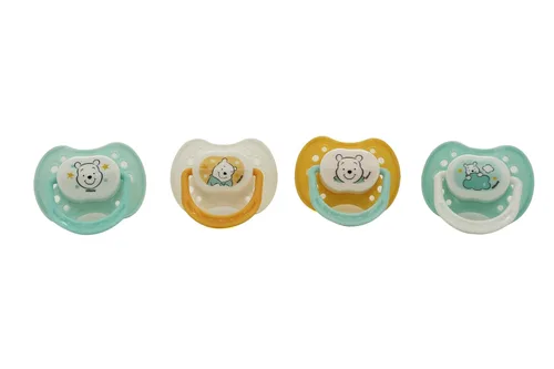 Miniatura 7 de Disney Cudlie Mickey Mouse - Paquete de 4 Chupones para Bebé Niño con Estampado de Gran Estrella