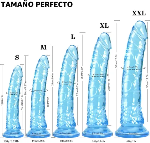 Consolador realista de 9.4 pulgadas con ventosa para jugar con manos libres, pene grueso azul adecuado para mujeres/hombres/gay/parejas con pinchazo
