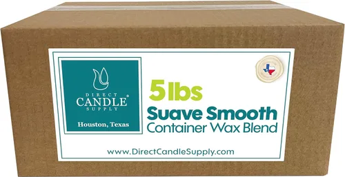 Direct Candle Supply Mezcla de losa de cera de 5 libras para hacer velas, cera de parafina suave para fabricación de velas, mezcla de cera de
