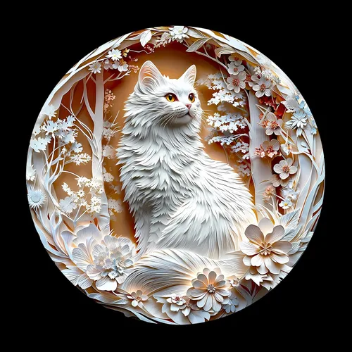 Masseruon Rompecabezas de 1000 piezas para adultos, rompecabezas de gato de 26.6 x 26.6 pulgadas para adultos, rompecabezas planos de 1000 piezas