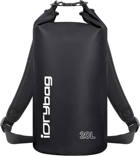 Miniatura 39 de IDRYBAG Bolsa seca para kayak impermeable 2L/5L/10L/15L/20L, pequeña bolsa impermeable para navegación
