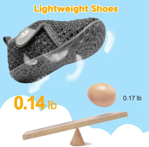 Miniatura 183 de FEETCITY Baby Boys Girls Water Sport Shoes Barefoot Kids Aqua Socks Quick-Dry Beach Swim Pool Shoes