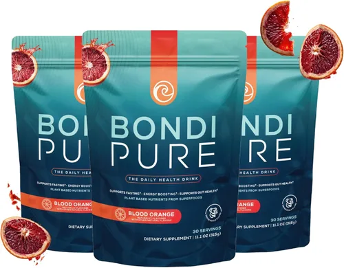 Miniatura 17 de Bondi Pure - Bebida diaria de salud y desintoxicación - Promueve la salud intestinal y el apoyo energético durante una limpieza o ayuno intermitente