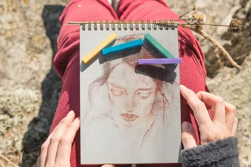 Miniatura 9 de Brusarth Juego de tizas pastel suaves no tóxicas para artistas profesionales, 48 colores pastel de tiza cuadrada para dibujar, mezclar, capas