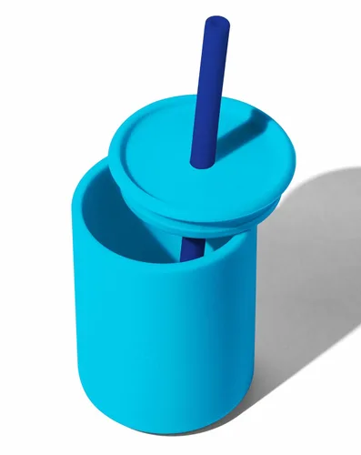 Miniatura 18 de Avanchy Silicone Training Cup – 5 oz + 12 oz Open Cups for Toddlers and Infants – Ideal for Baby Led Weaning and Transitioning from Bottles, Black