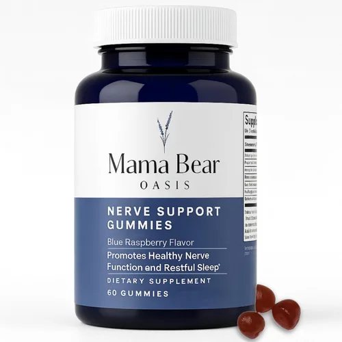 Mama Bear Oasis Gomitas de bienestar diario con vitaminas B y magnesio
