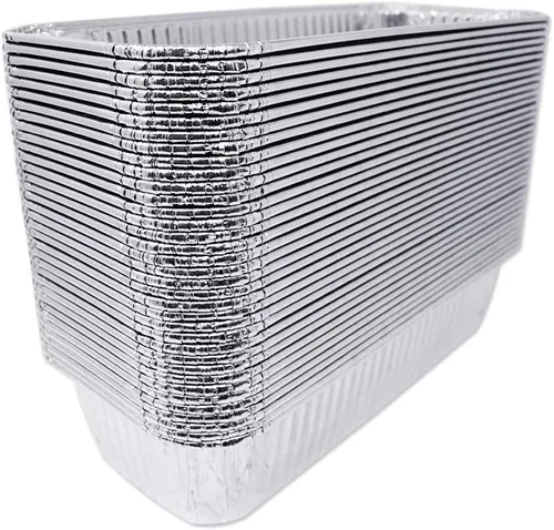 Miniatura 9 de Fig & Leaf Paquete de 35 bandejas de goteo compatibles con Weber Grills 6498 Smokefire l Summit l Genesis II - Forro de papel de aluminio resistente