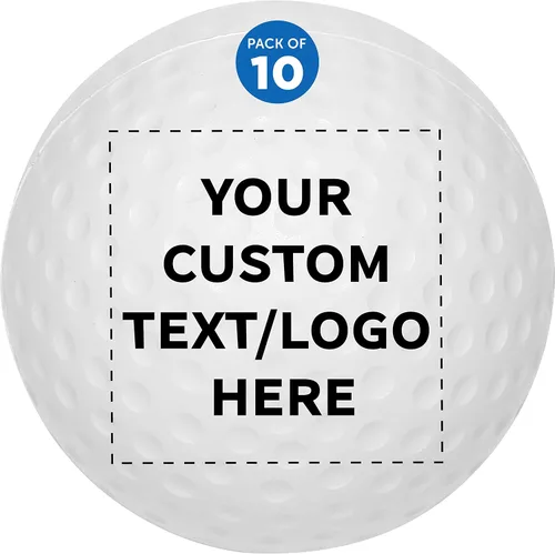 Miniatura 22 de DISCOUNT PROMOS Juego de 10 pelotas de tenis personalizadas con forma de pelota de tenis, paquete personalizado a granel, perfecto para regalos