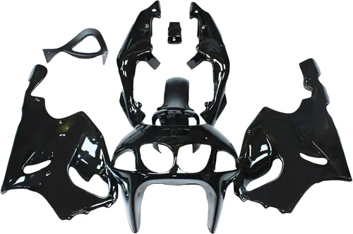 Kit de carenado de inyección negro brillante para motocicleta Kawasaki Ninja ZX7R 1996-2003 1996 1997 1998 1999 2000 2001 2002 2003 ZX-7R ABS