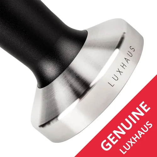 Miniatura 6 de LuxHaus Apisonador de espresso de 49 mm - Apisonador de café de barista premium con base plana 100% de acero inoxidable