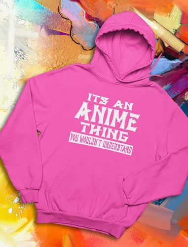 Miniatura 4 de Tstars Anime Hoodie Women Teen Girls It's An Anime Thing Novelty Pullover Hoodies