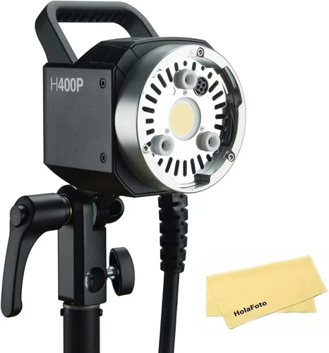 Godox Cabezal de flash H400P 400Ws con montaje Bowen, lámpara de luz de extensión portátil para Godox AD400Pro AD400 Pro Speedlight