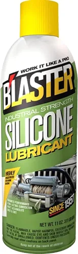 Miniatura 9 de B'Laster - Lubricante de silicona en aerosol, latas de aerosol de 11 onzas (paquete de 12) – Lubricante en aerosol de silicona para goma y plástico