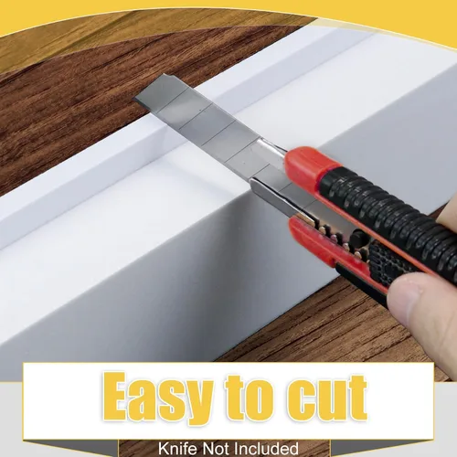 Miniatura 3 de Paquete de 2 bloques de espuma para unidades de aire acondicionado en forma de U, bloque de espuma lateral de cortina de CA para ventana con cinta