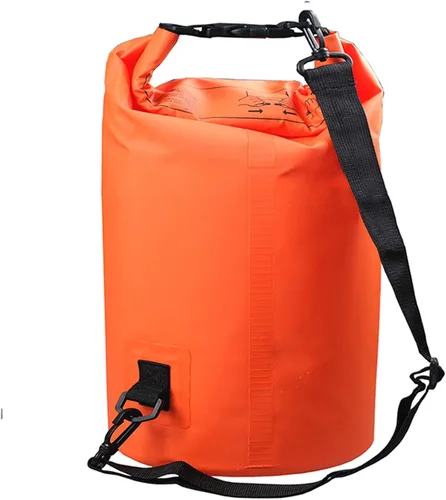 Miniatura 2 de 2L/3L/5L/10L/15L/20L/30L 500D Lona resistente PVC impermeable bolsa seca saco para kayak/canoa/pesca/rafting/natación/campamento/snowboard Naranja