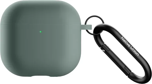 Miniatura 8 de Native Union Funda activa para AirPods 4 y AirPods 4 con cancelación activa de ruido, funda de silicona mate suave y sedosa con clip para fijar