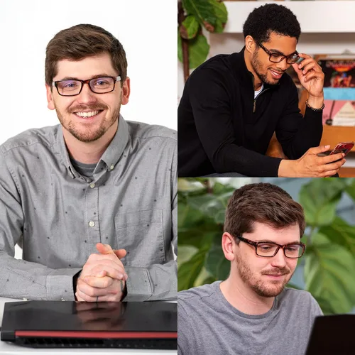 Miniatura 6 de Readerest Gafas de Lectura con Filtro de Luz Azul - Gafas Ligeras para Computadora con Bisagras de Resorte - Protección UV, Antirreflejos y Contra