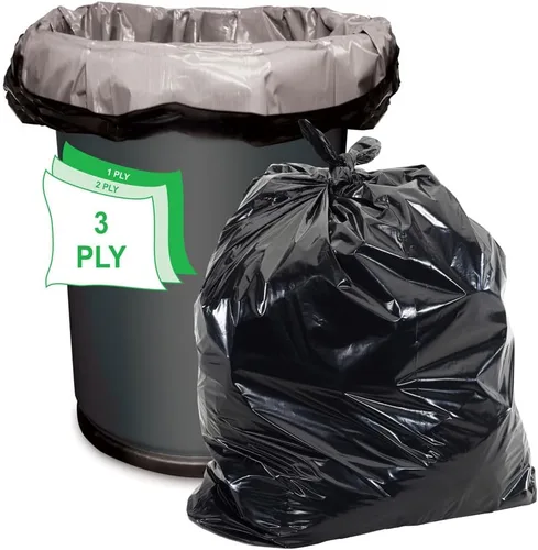 Miniatura 2 de Aluf Plastics - Bolsas de basura de 20-30 galones, (paquete de 100) 1.1 mil (equiv) bolsas de basura de plástico de baja densidad, 30 x 36 pulgadas