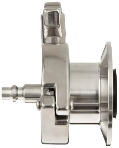 Miniatura 2 de Dixon Válvula de retención sanitaria del soplo del aire del acero inoxidable 316L de B45AB-R100150, 1" desconexión rápida del OD del tubo