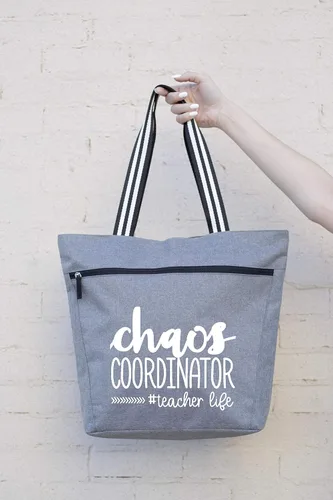 Miniatura 65 de Brooke & Jess Designs Teacher Tote Bag for Work - Teacher Handbag Gifts for Women, Teacher Bag Best Teacher Appreciation Gift