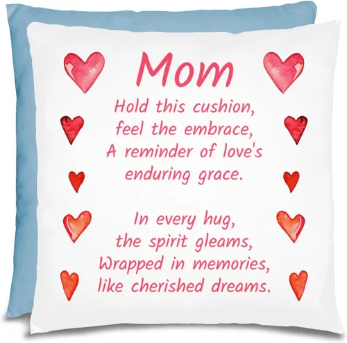 Miniatura 32 de Almohada para el día de la madre para mujer, almohada personalizada, regalos para mamá, regalos para mamá, almohada para mamá