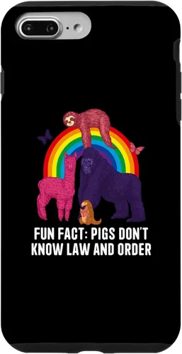 Miniatura 9 de iPhone 15 Pigs Dont Know Law and Order Funny Animal Pun Humor Case