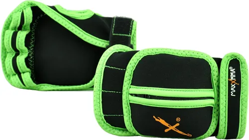 MaxxMMA Guantes con peso ajustables, juego de 2 libras, peso extraíble (2 x 0.5 libras cada guante) para esculpir MMA Kickboxing, cardio, aeróbicos,