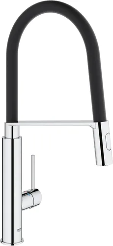 Miniatura 8 de GROHE 31492DC0 Concetto Semi-Pro Grifo de cocina con rociador extraíble Supersteel (acero inoxidable)