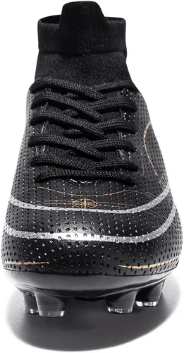 Miniatura 2 de Zapatos de fútbol para niños y niñas, para exteriores, interiores, para entrenamiento de fútbol y césped atlético