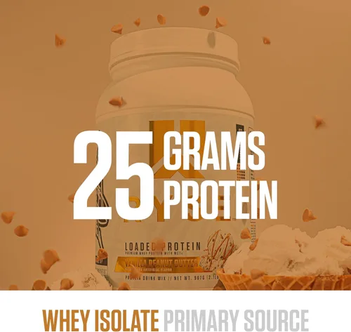 Miniatura 3 de RYSE - Proteína en polvo cargada, 0.88 onzas de proteína de suero de leche aislada y concentrada, con fibra prebiótica y MCT, baja en carbohidratos