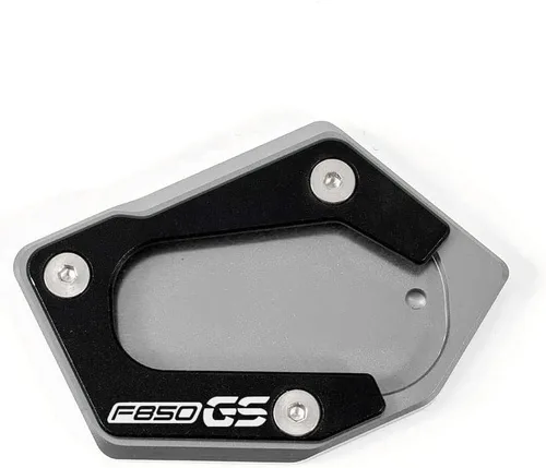 Miniatura 5 de SCUUBE for BMW F850GS F 850 GS 2018-2020 Motorcycles Kickstand Foot Side Stand Enlarger Plate Extension Pad CNC Support Plate Extension