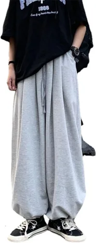 Pantalones deportivos holgados con bolsillos para mujer, pantalones deportivos tipo cargo casuales Y2K, pantalones deportivos para descansar