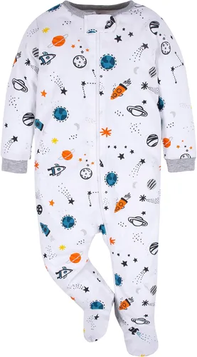 Miniatura 3 de Gerber Sleep 'n Play - Mamelucos para niños bebés, paquete de 4