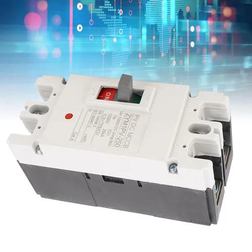Miniatura 4 de Interruptor de batería solar, 1000 V de alta ruptura CC resistente a la intemperie disyuntor de caja moldeada 200A 2P cortocircuito de arco corto al