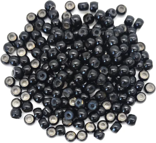Medsuo 200 piezas de nano anillos forrados de silicona para extensiones de cabello nano puntas nano cuentas de 0.118 in (OD) 0.039 in (ID) 0.079 in