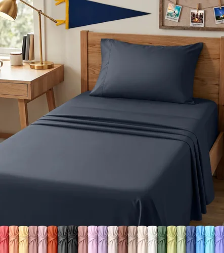 Miniatura 78 de Utopia Bedding - Juego de sábanas de microfibra cepillada, resistente al encogimiento y a la decoloración, de fácil cuidado, 3 piezas, tamaño Beige