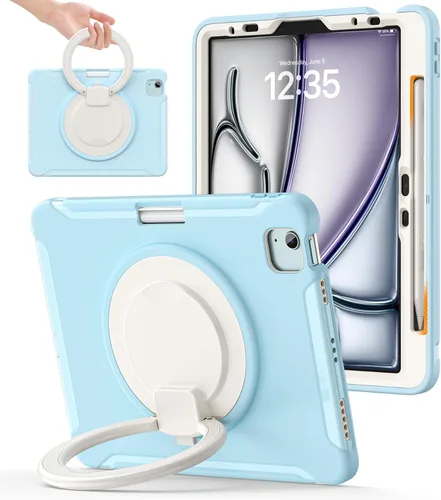 Miniatura 15 de BATYUE Funda para iPad Air de 11 pulgadas M3 (2025)/M2 (2024), iPad Air 5ª/4ª de 10.9 pulgadas (2022/2020), iPad Pro de 11" 4ª/3ª/2ª/1ª
