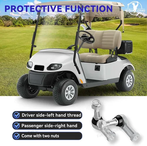 Miniatura 4 de Panglong EZGO - Juego de extremos de barra de acoplamiento EZGO TXT, 2 piezas, para carritos de golf EZGO TXT, 2001-UP 36V EZGO TXT, incluye lado