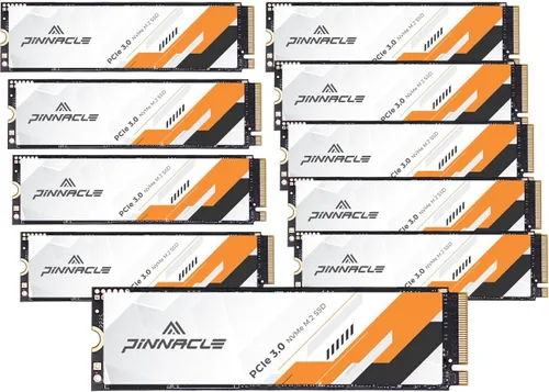 Miniatura 9 de Timetec Pinnacle 256GB SSD NVMe PCIe Gen3x4 8Gb/s M.2 2280 3D NAND de alto rendimiento SLC caché velocidad de lectura/escritura hasta 2,000/1,600