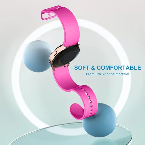 Miniatura 2 de Lerobo, 5 unidades de bandas compatibles con Galaxy Watch 7 6 5 4 Band 40mm 44mm/ Galaxy Watch 6 4 Classic Band 43mm 47mm 46mm 42mm/Watch 5 pro