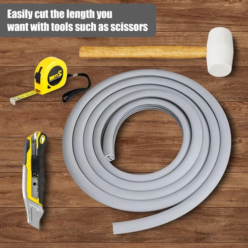 Miniatura 4 de Paquete de prueba de tiras de goma EPDM flexibles de 1/2", 3/4" y 1" (12.7mm/19.05mm/25.4mm cada una) para reparación y reemplazo de grietas